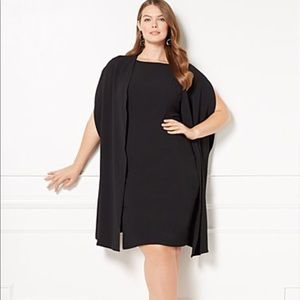 Eva Mendes Collection- Sheath Cape Dress